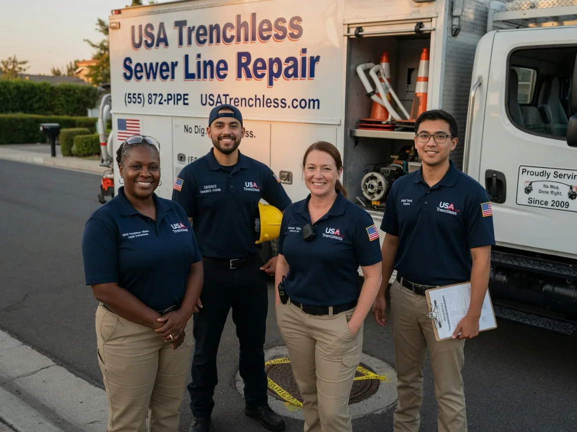 Sewer Line Repair company in Trade, TN